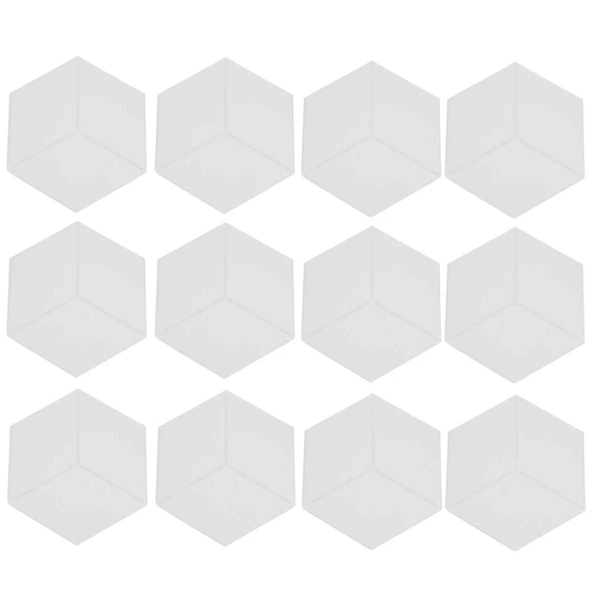 

Акустическая пена JHD, 12 шт., самоклеящиеся звукоизоляционные панели, для звукоизоляции и акустической обработки (белые)