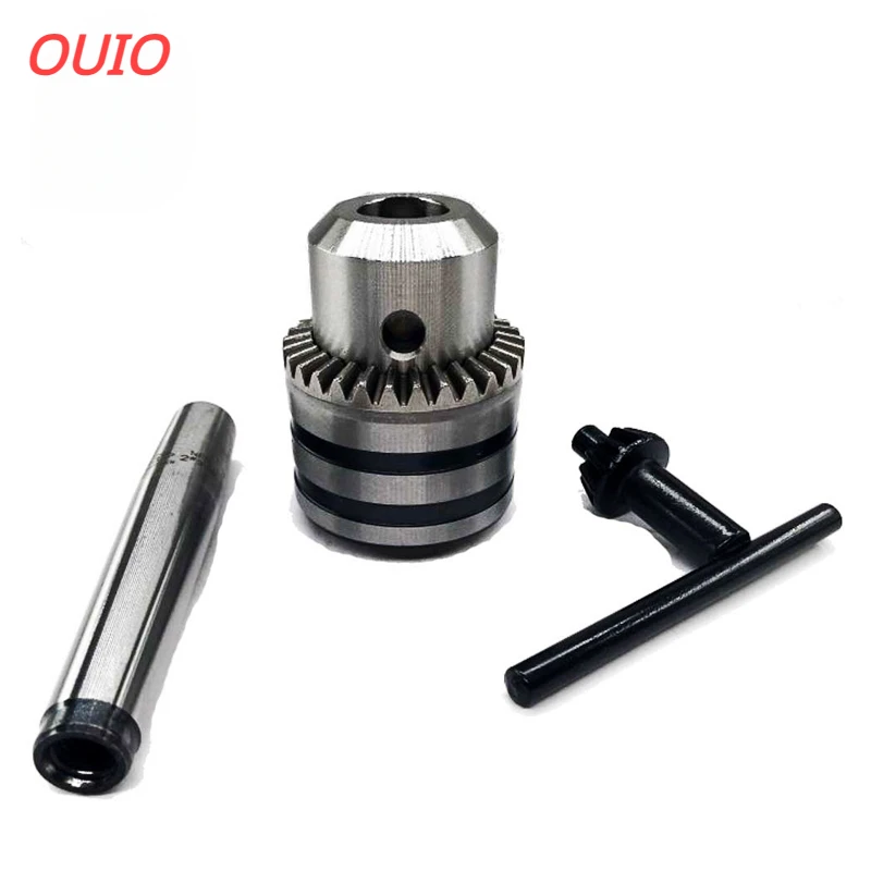 OUIO MT1 MT2 MT3 MT4 B10 B12 B16 B18 0.6-6/1-10/1-13/3-16/5-20 Morse tapper shank Drill Chuck Arbor Lathe CNC drill machine Wood