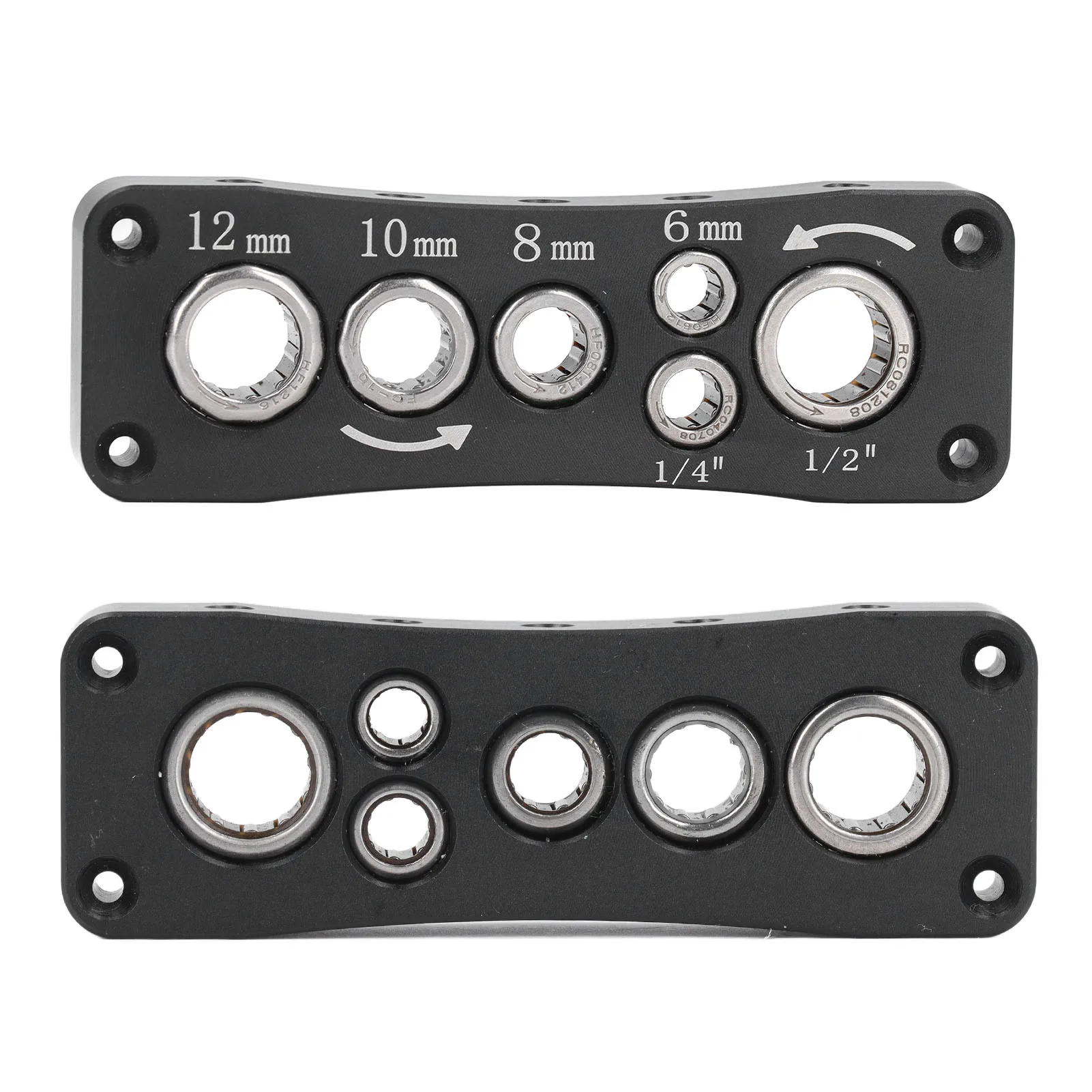 ZK30 Router Bit Storage Tray High Carbon Steel Multifunctional Lightweight Router Bit Organizer