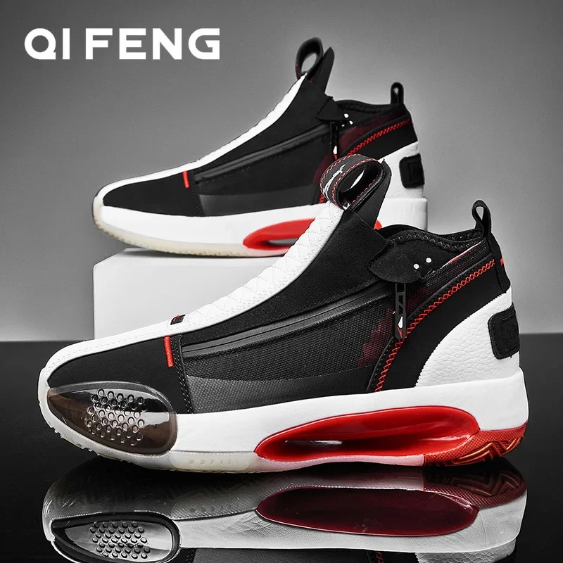 

2025 New High Quality Basketball Shoes Men Sneakers Basket Shoes Autumn High Top Anti-slip Retro Sports Shoes Trainer Summer 13