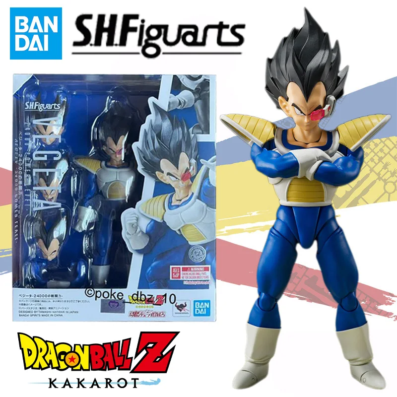 

Bandai S.H.Figuarts SHF Dragon Ball Super Saiyan Prince Vegeta IV 24000 Power Anime Action Figure Finished Model Toy Gifts