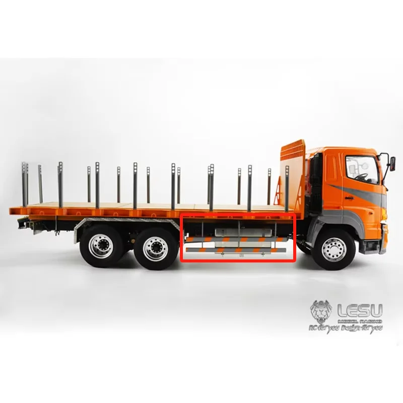 

LESU 1/14 Truck Tamiya mud side guardrail bumper tank decorative protective bumper