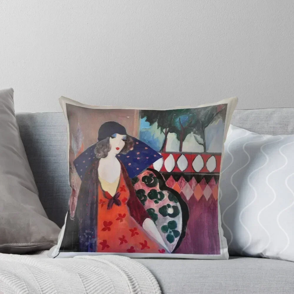 

ITZCHAK TARKAY INDIGO CHAPEAU Throw Pillow Pillowcase Cushion Sofa Cushion Cover pillow cover christmas pillow