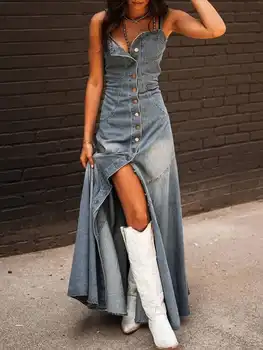 8 best sales 데님 드레스 - №7