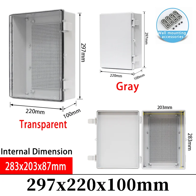 Variant: 297x220x100mm
