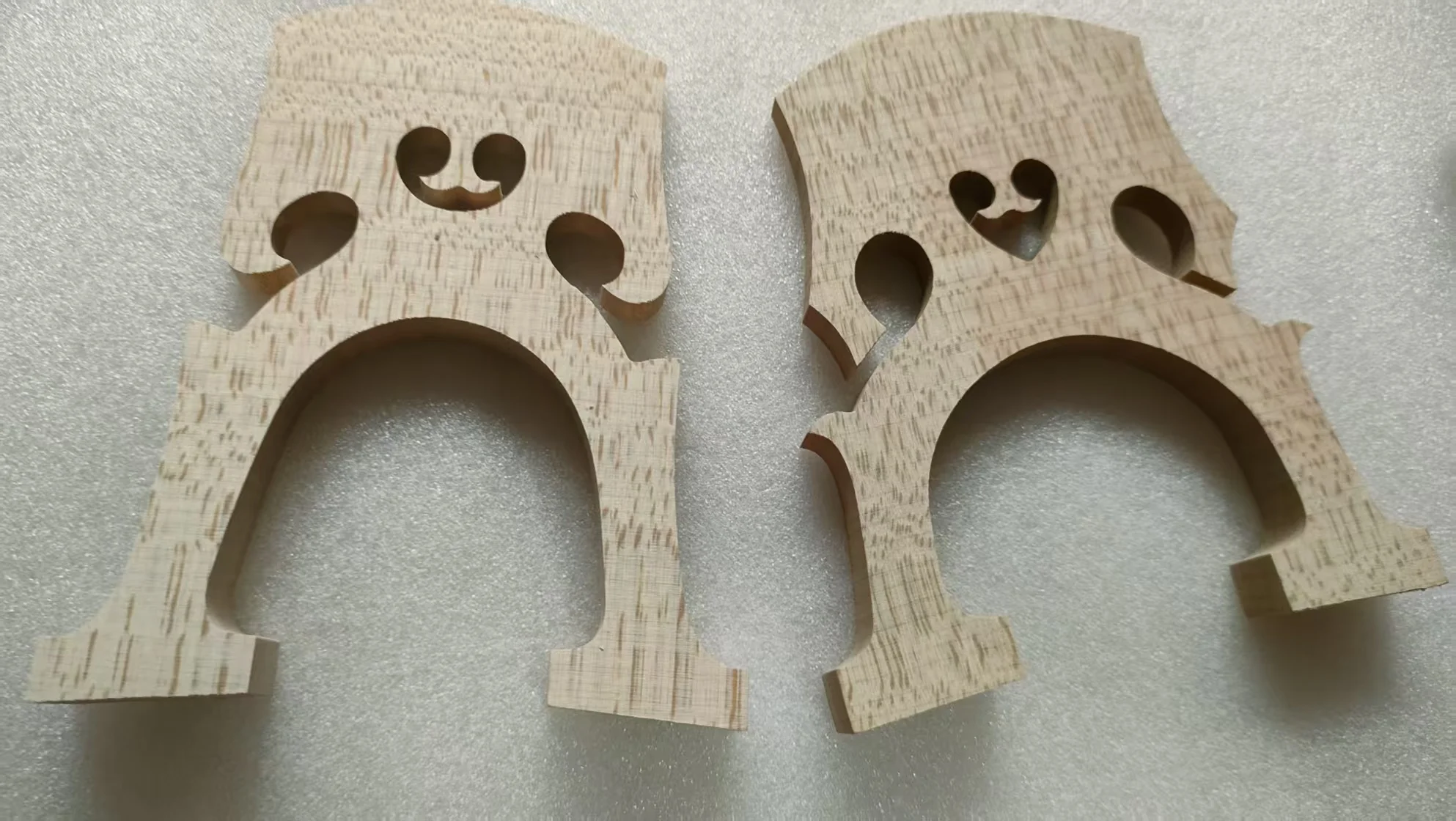 1PC High Quality Cello Bridge Flamed European Maple Bridge 4/4 French or Belgium Style