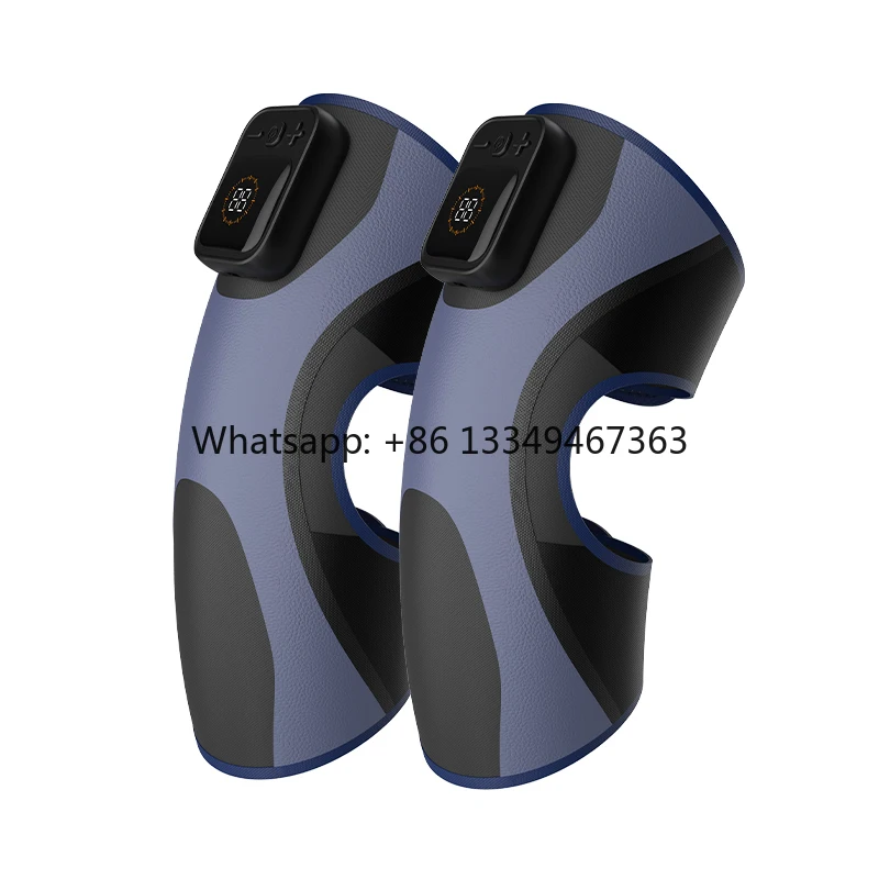 

Hot Selling Red Light Heated Knee Massager with Vibration Stress Relief Built-In Battery Timing Control