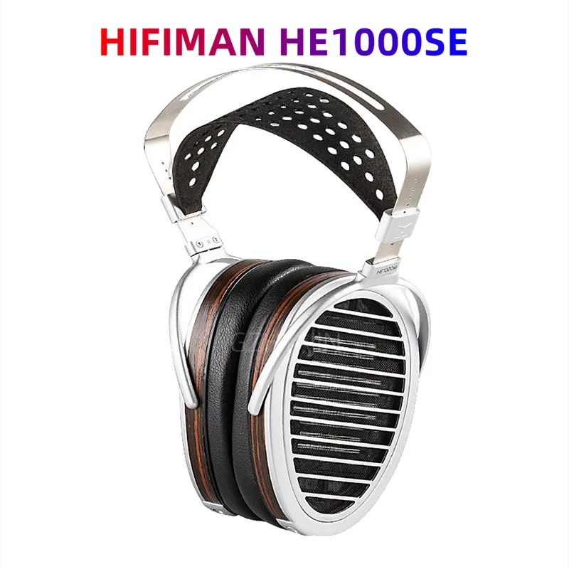 NEW HIFIMAN HE1000se Full-Size Over-Ear Open-Back Planar Magnetic Audiophile Headphone with Stealth Magnets for Home&Studio