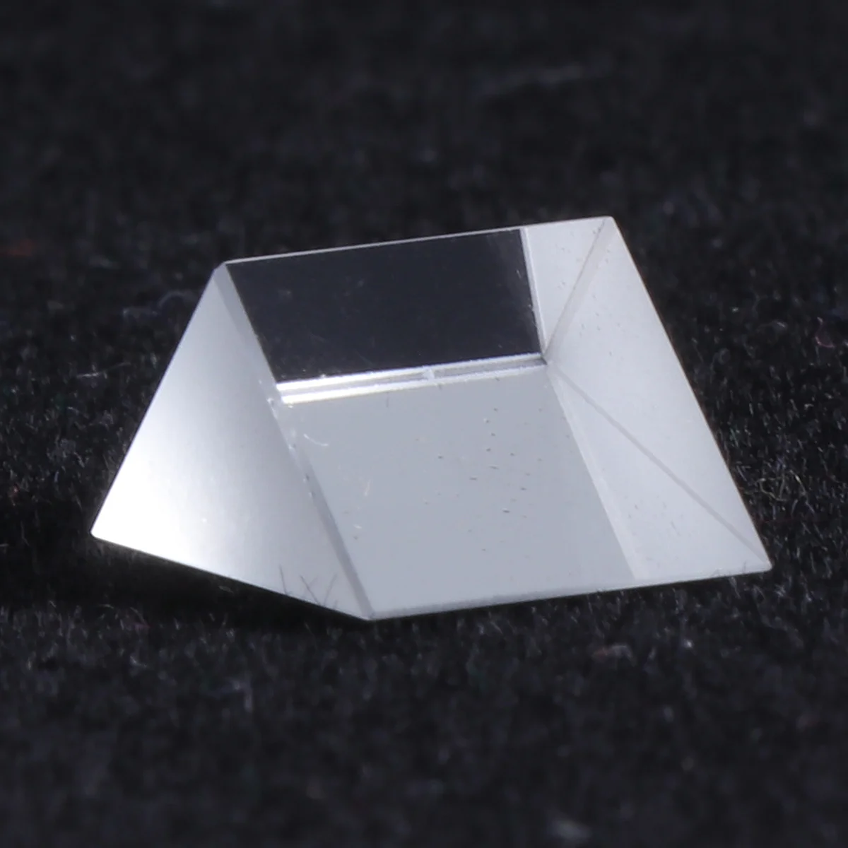 Glass Right Angle Prism Small Optical Glass Premium Clear Scratch Free Photo Triangular Portable Science Photography Gift