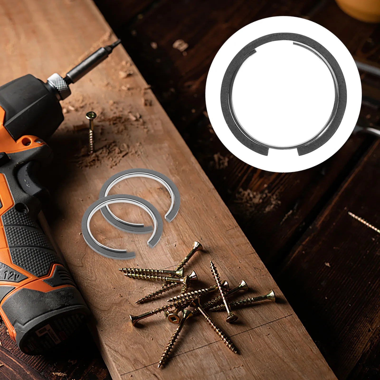 

4 комплекта стопорных колец для гайковерта, сверхмощные фиксирующие кольца для поддержки втулки гайковерта