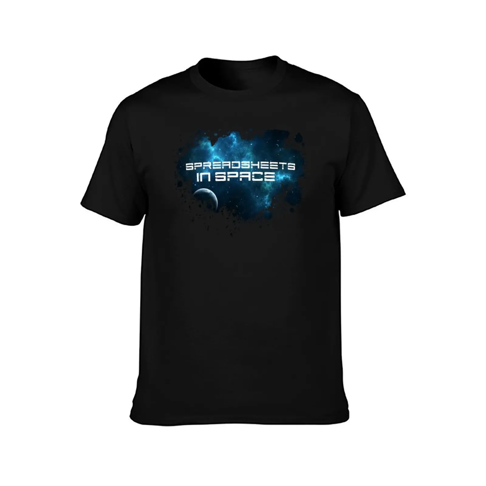Spreadsheets in Space - EVE Online T-Shirt Casual Soft Cotton Short Sleeve Tee T-Shirt
