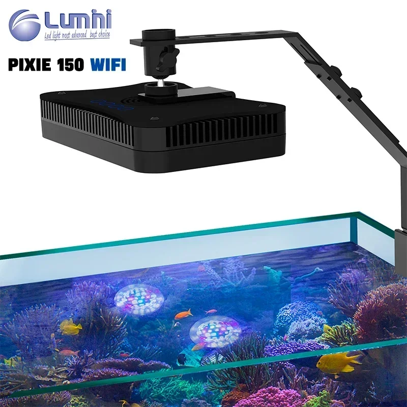 

Lominie-LED Aquarium Light, Full Spectrum, Saltwater, Freshwater Aquarium Light for Corals, Reefs, Planted Nano Aquarium Tank