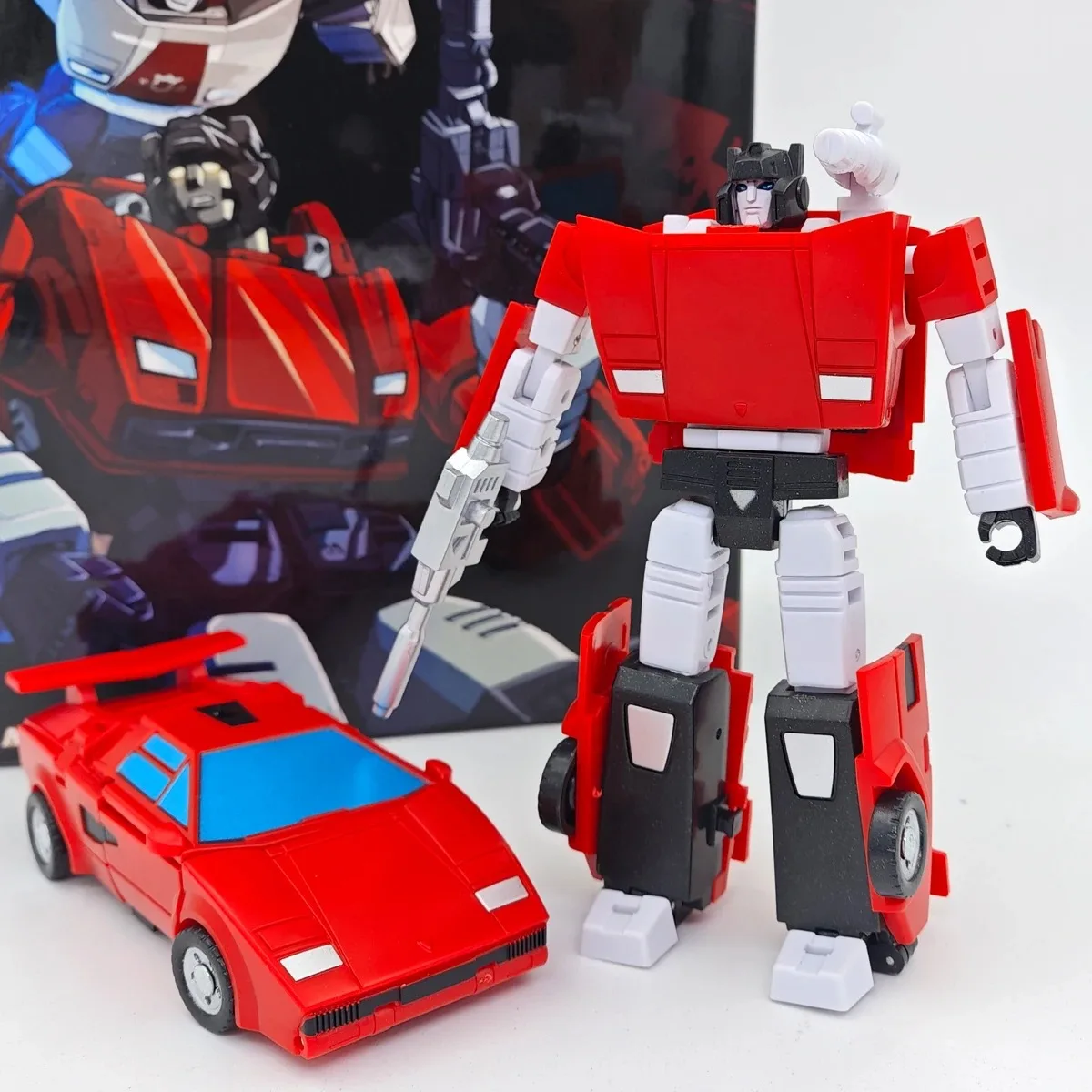 

MFT Transformation Sideswipe MS05 MS-05 MINI Pocket Series Action Figure Robot Toys