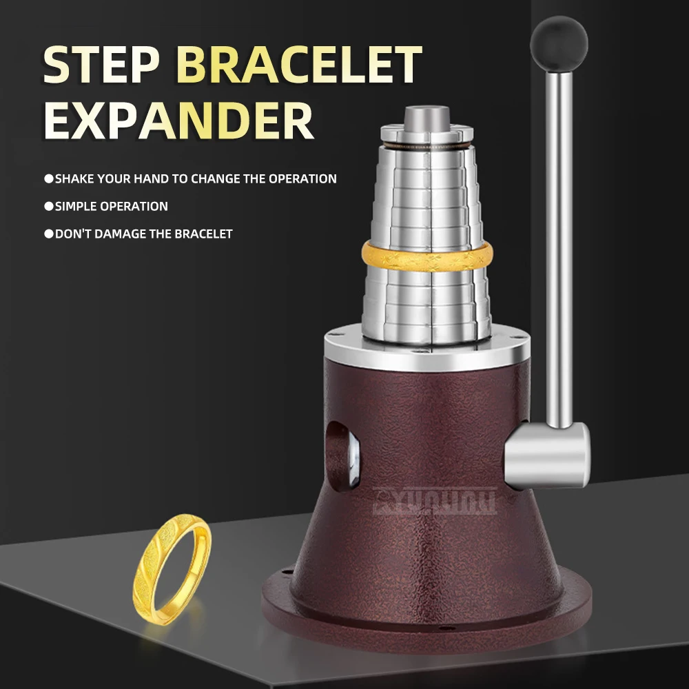 Bracelet Expander, Shaping Machine, Gold and Silver Jewelry Processing, Resizing, Correction, Repair, Ring, Band Rounding Tool