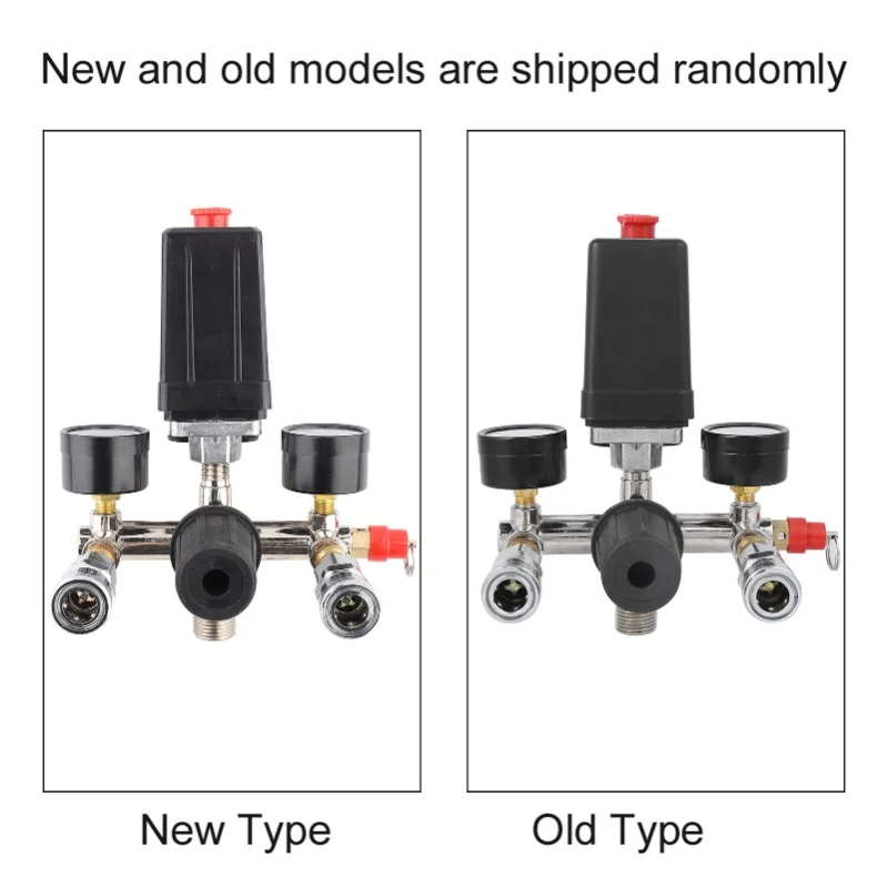 Air Compressor Bracket Assembly Pressure Control Switch Valve Manifold Regulator For Bama