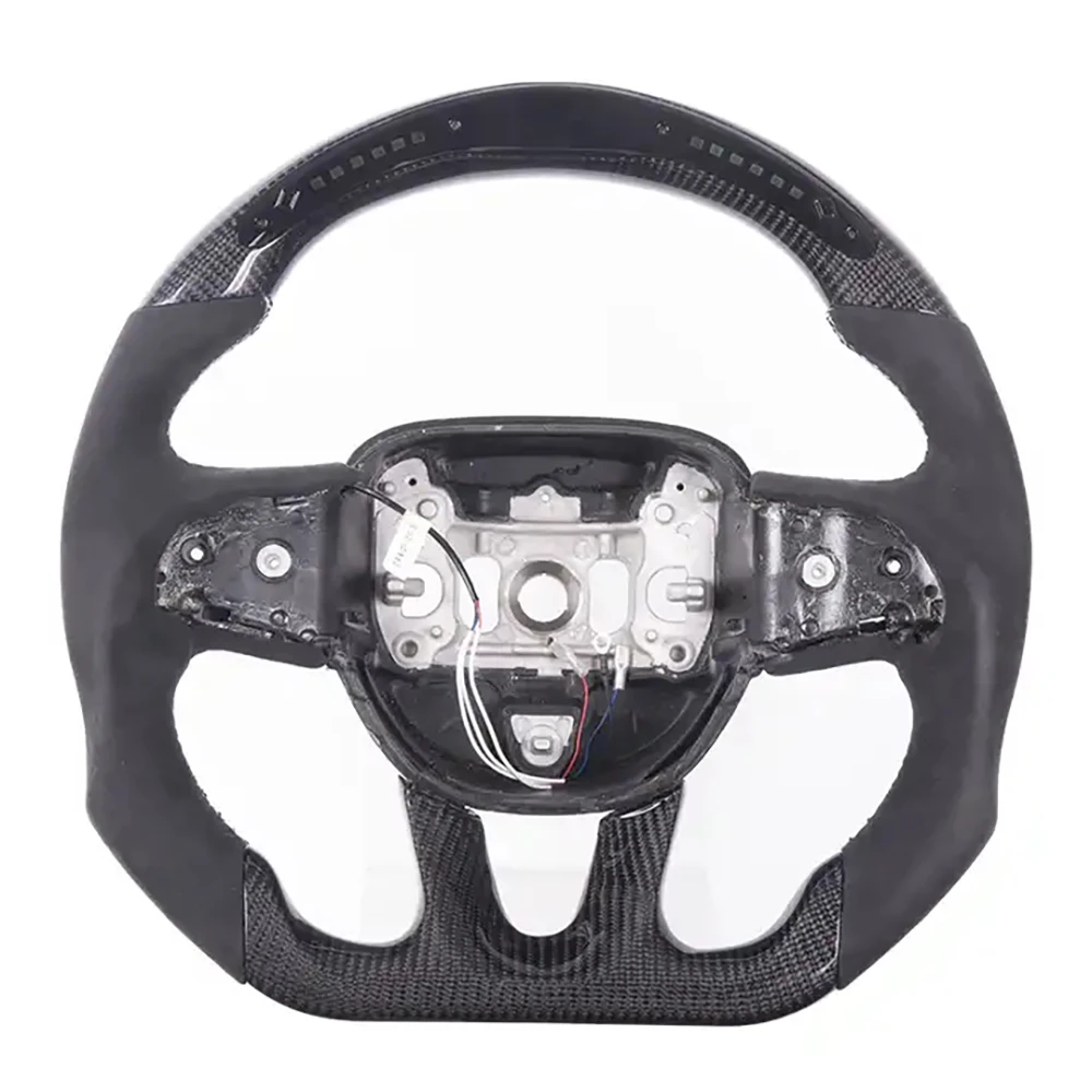 Carbon Fiber Car Steering Wheel for Dodge LED Performance Customized