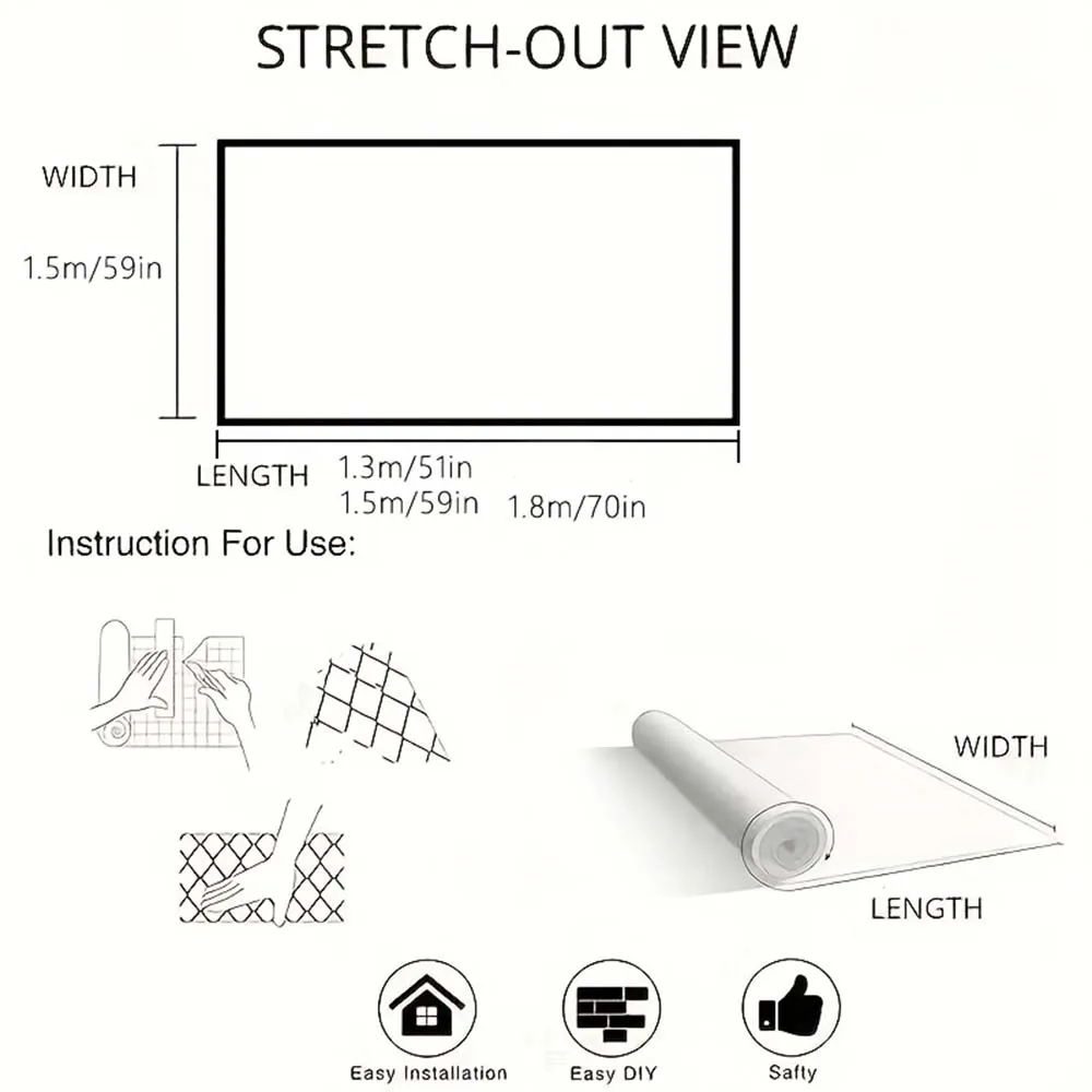 Easy to Install Invisible Mesh for Bedroom and Living Room Adjustable with Strong Adhesive Hooks Protection Against Mosquitoes