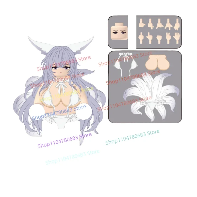 MOC ビルディングブロックミニアクションフィギュア花嫁ナース組立モデル漫画アニメーションアクセサリーおもちゃギフトコレクション