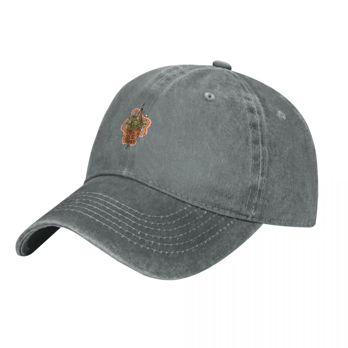 Hang In There Cap Cowboy Hat hats Hat ladies Men's