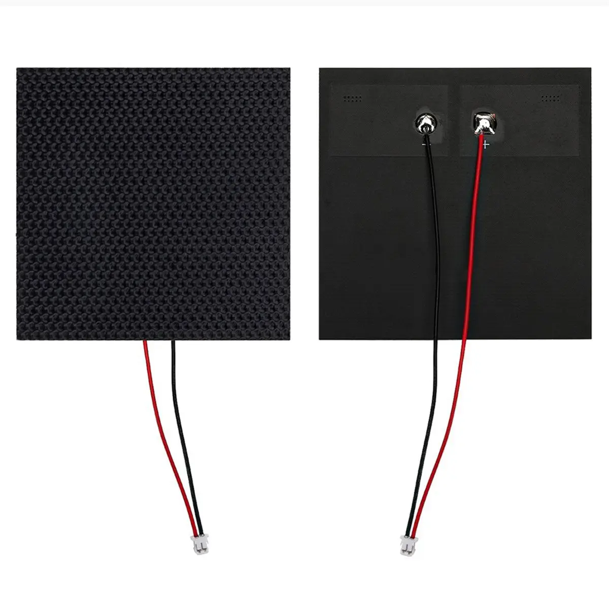 Compatible 7.3V 0.8W PET Mono Crystalline Solar Panel 70mmx70mm Waterproof with Wires for DIY Solar Light