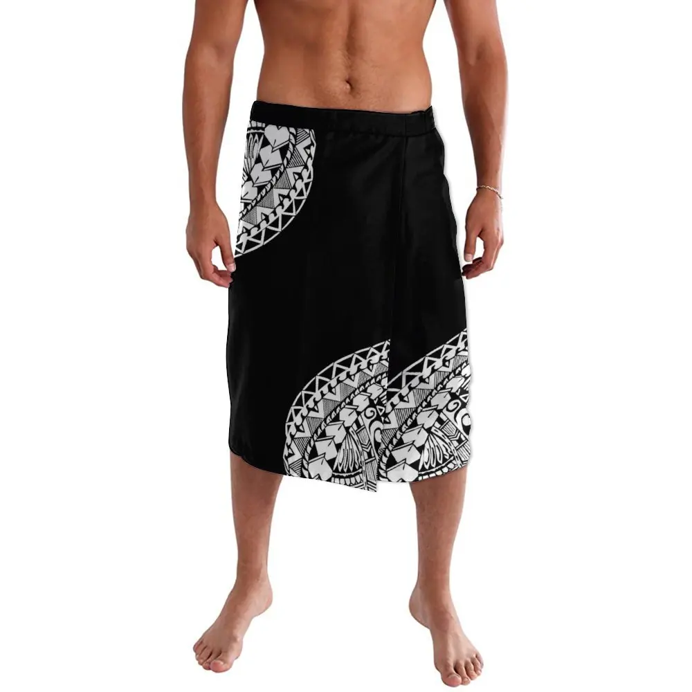 Pacific Islands Men Clothing Lavalava Ie Faitaga Polynesian New Print Design Sulu Samoa Ethnic Beachwear Sarong