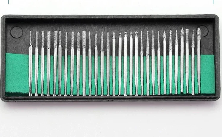 Manufacturer Laboratory Diamond Grinding Bur Set Making Tool Kit  Diamond Burs  Surgical Instruments Factory