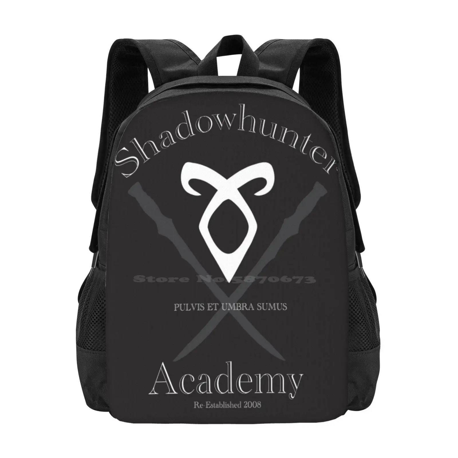 Shadowhunter Academy Hot Sale Backpack Fashion Bags Shadowhunters The Mortal Instruments Shadowhunter Academy Simon Lewis Fan