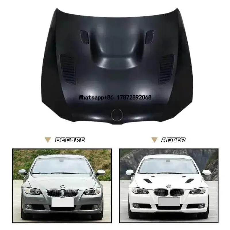 

New Iron Material Engine Hood 4 Holes M3 Style for 3 Series E92/E93 2006-2009 Upgrade