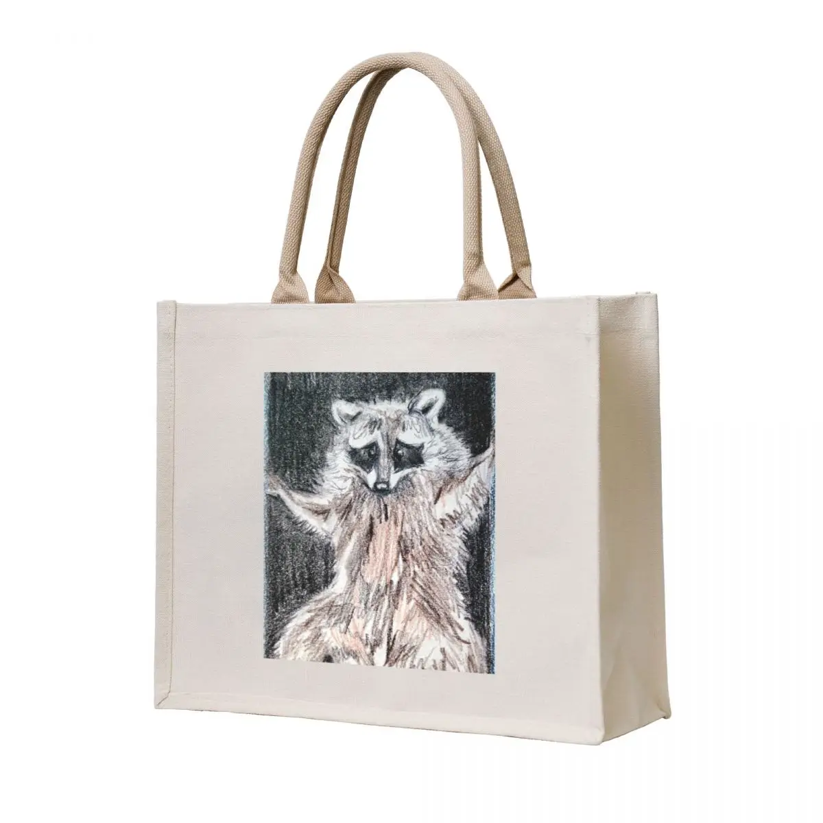 

Raccoon Sketch Tote Bag tote bag woman Women's beach bags Women's shopper