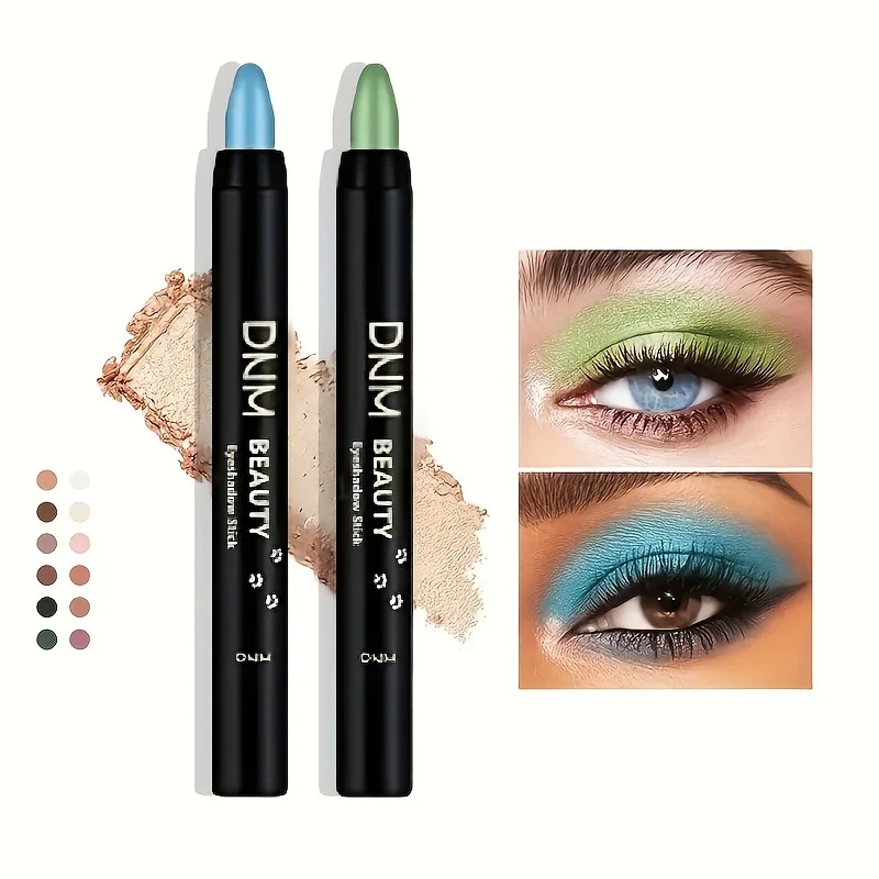 16-Farben-Perlglanz-Eyeliner, farbiger Glitzer, wasserfestes, langanhaltendes Augen-Make-up, nicht verschmierender Eyeliner