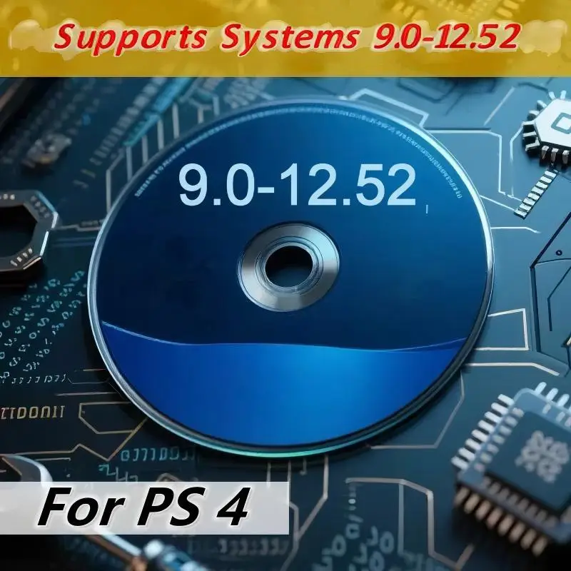 For PS4 Version 9.0-12.52 Supports The Latest Version 12.52 Accessories Ultimate for PS4 Jailbreak Disc