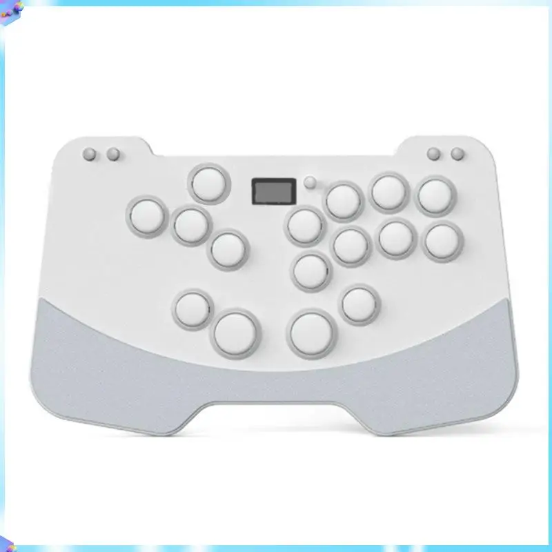 A72T For PC/PS4 For Switch Compatible Hitbox PS5 Controller Stickless Arcade Stick Metal Game Keyboard With Meun UI Function