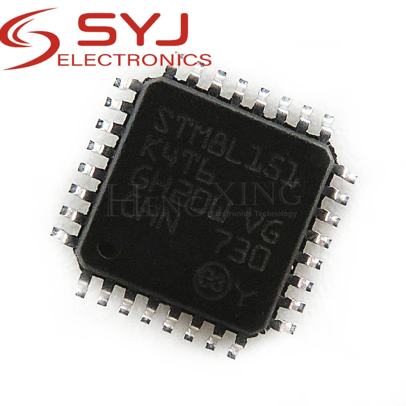 5pcs/lot STM8L151K4T6 STM8L151 QFP-32 In Stock