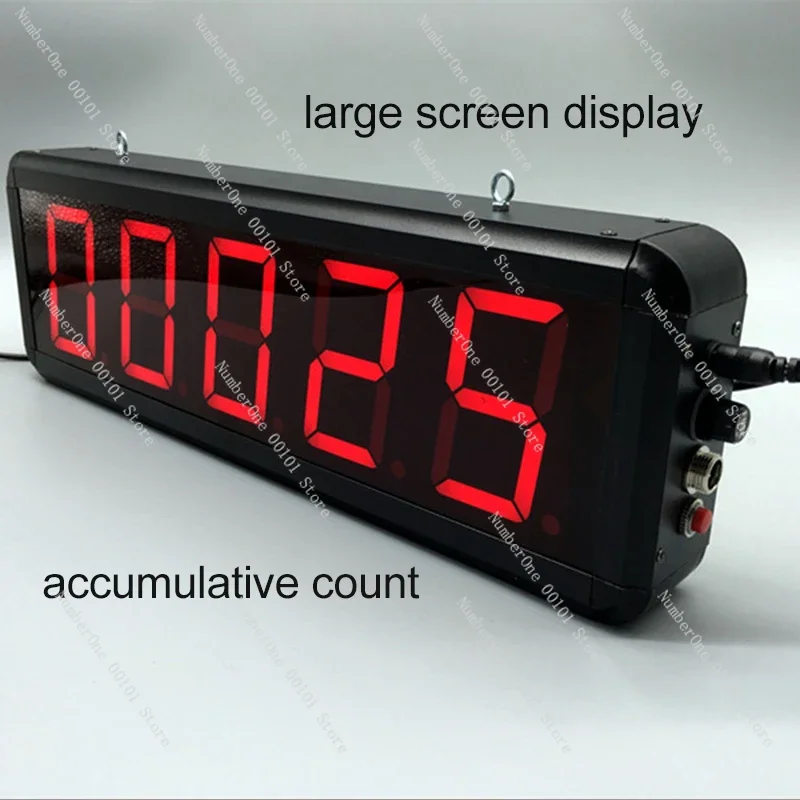LED Digital Large Screen Electrostatic Induction Counter Infrared Automatic Production Line Pipeline Counting Electronic Counter