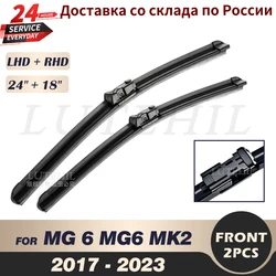 Wiper Front Wiper Blades For MG 6 MG6 MK2 2017-2023 2018 2019 2020 2021 2022 Windshield Windscreen Front Window 24