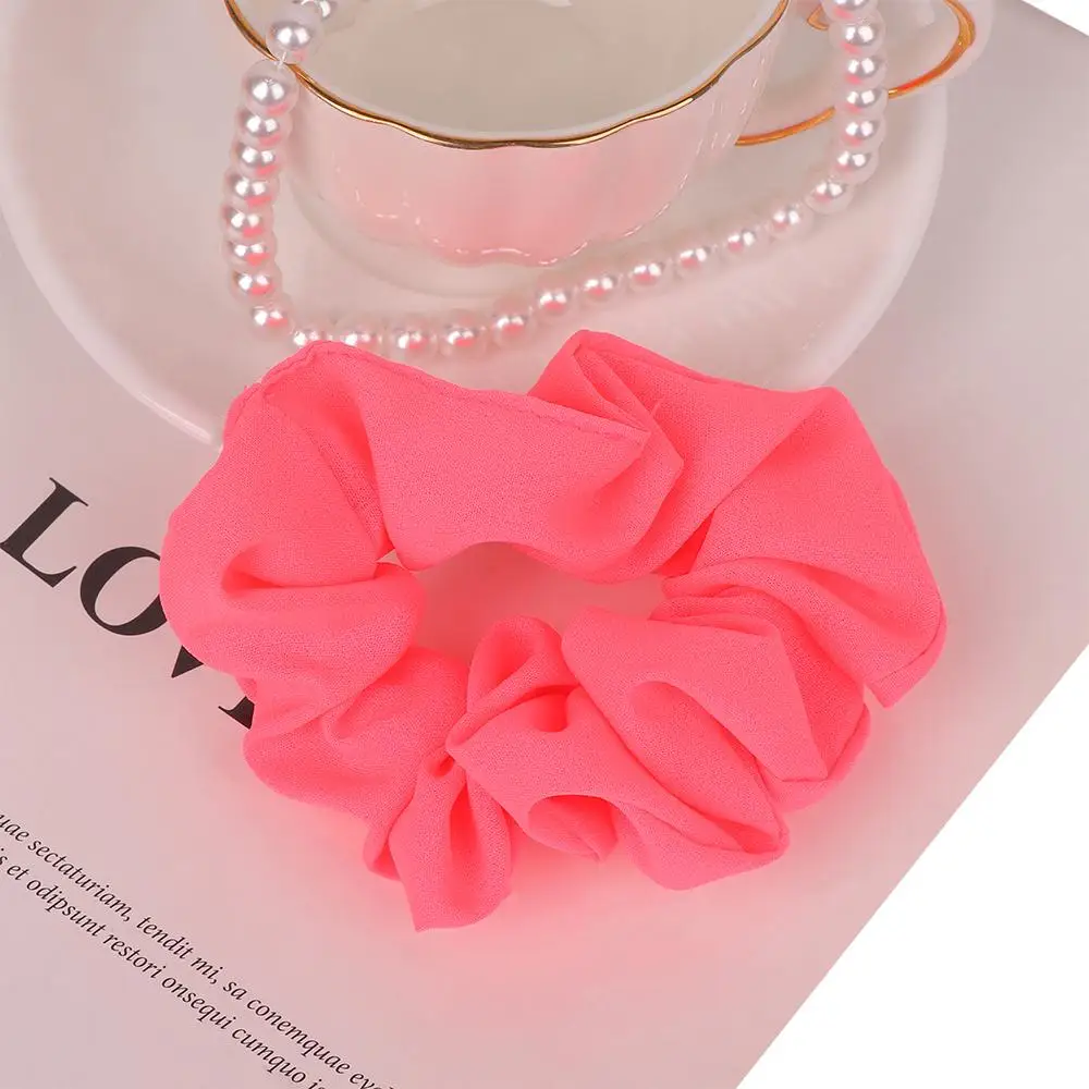 

Women Neon Colour Ponytail Holder Hair Ties Headwear Hair Accessories Hair Rope