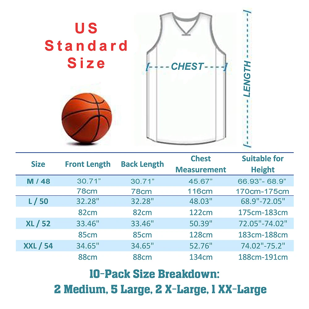 Men Reversible Basketball Jerseys Breathable Mesh Moisture Wicking Tracksuits V-neck Jersey Team Uniforms for Sport 1pcs