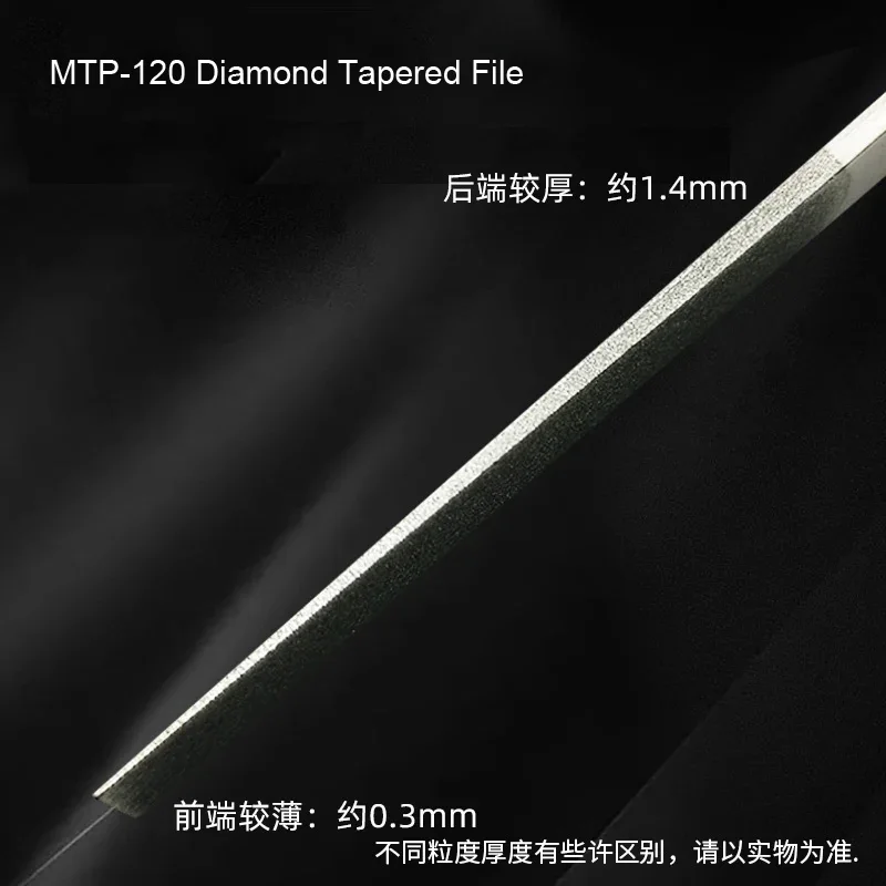 12PCS/SET BEST Diamond Tapered Hand File set MTP-120 Alloy Diamond machine file reciprocating mechanical file for mold polishing