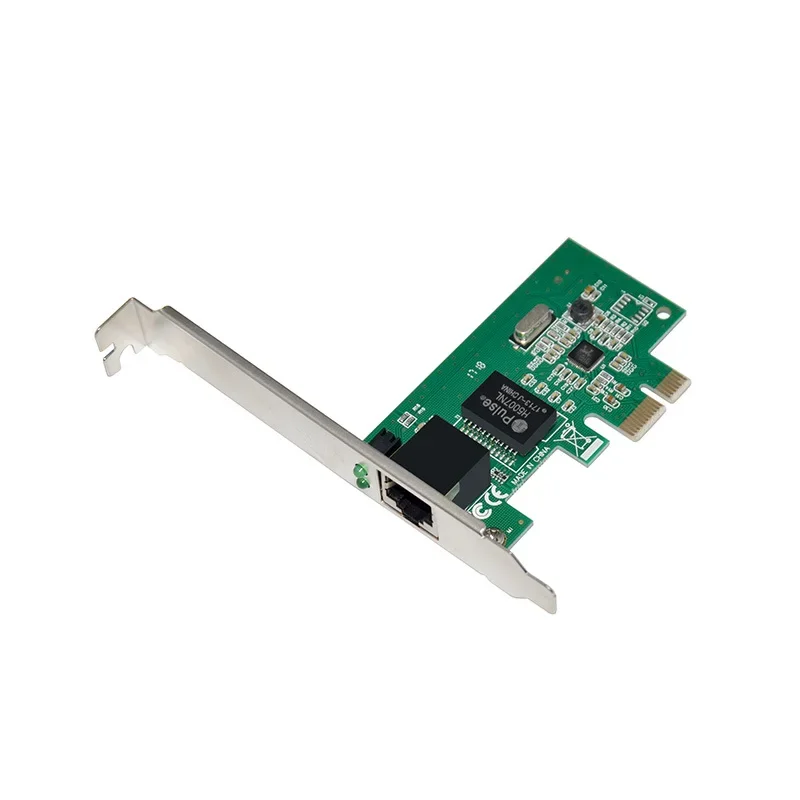 1 RJ45 Port Chip REALTEK RTL8111E PCIe X1 Single Port Gigabit 1000M Ethernet Network Card Pci-EXPRESS 1X Wired Lan Adapter