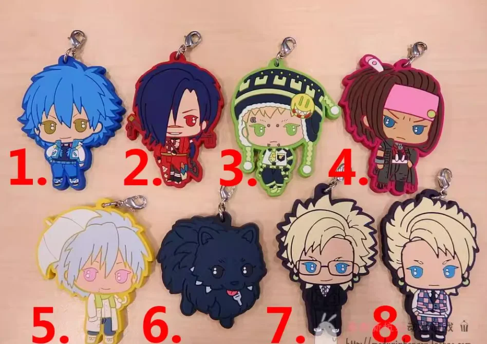 Dramatical Murder 6CM resin Pendant keychain