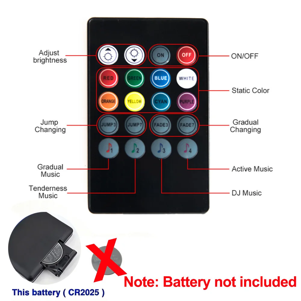 Music Sync RGB LED Strip Lights USB 5V Smart Color Changing LED Strip for TV  Backlight Room Decoration with Remote Control