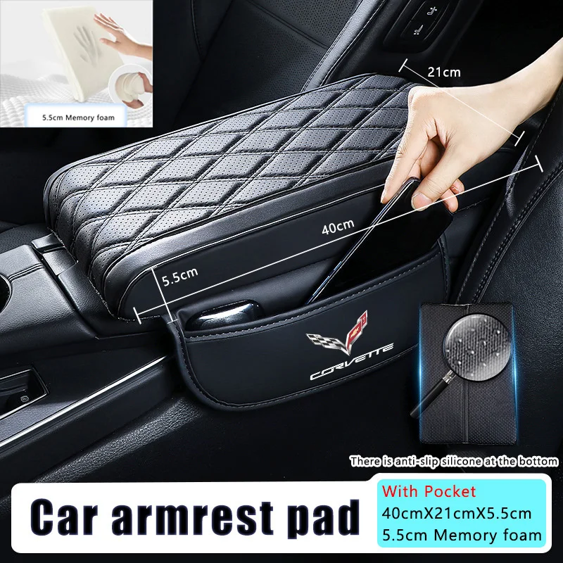 سيارة الذراع بقية حصيرة رغوة الذاكرة 40 سنتيمتر إطالة الذراع بقية صندوق منصات كورفيت C1 C2 C3 C4 C5 C5 C6 C7 C6-R C8