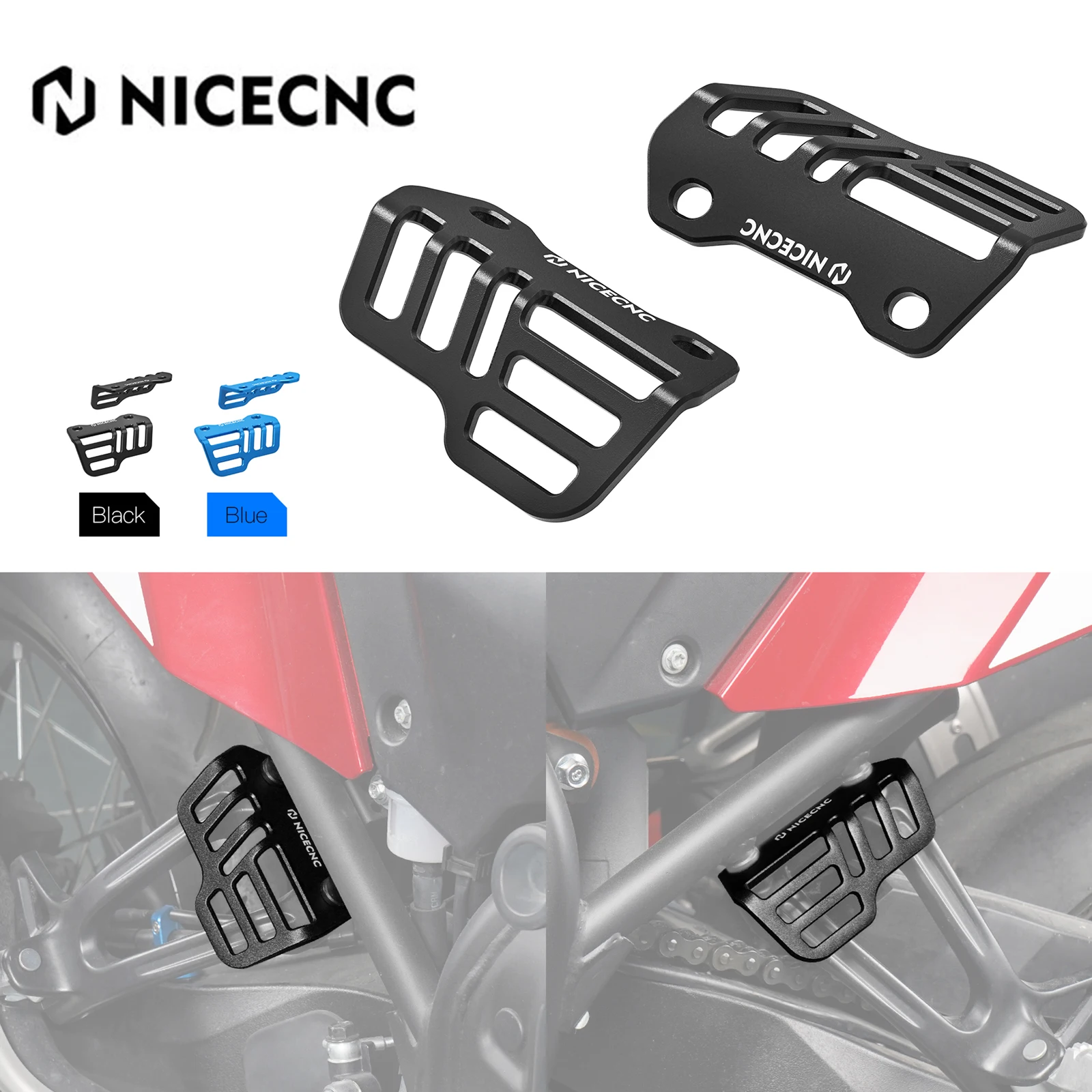 

For Yamaha Tenere 700 XTZ700 2019-2023 2024 Rally Edition 2020-2024 CNC Motorcycle Tie Down Brackets Side luggage Carrier Holder