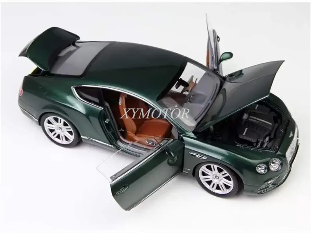 Norev 1/18 para Bentley Continental GT 2018, modelo de coche fundido a presión, regalos de exhibición de Hobby, adornos de colección verde