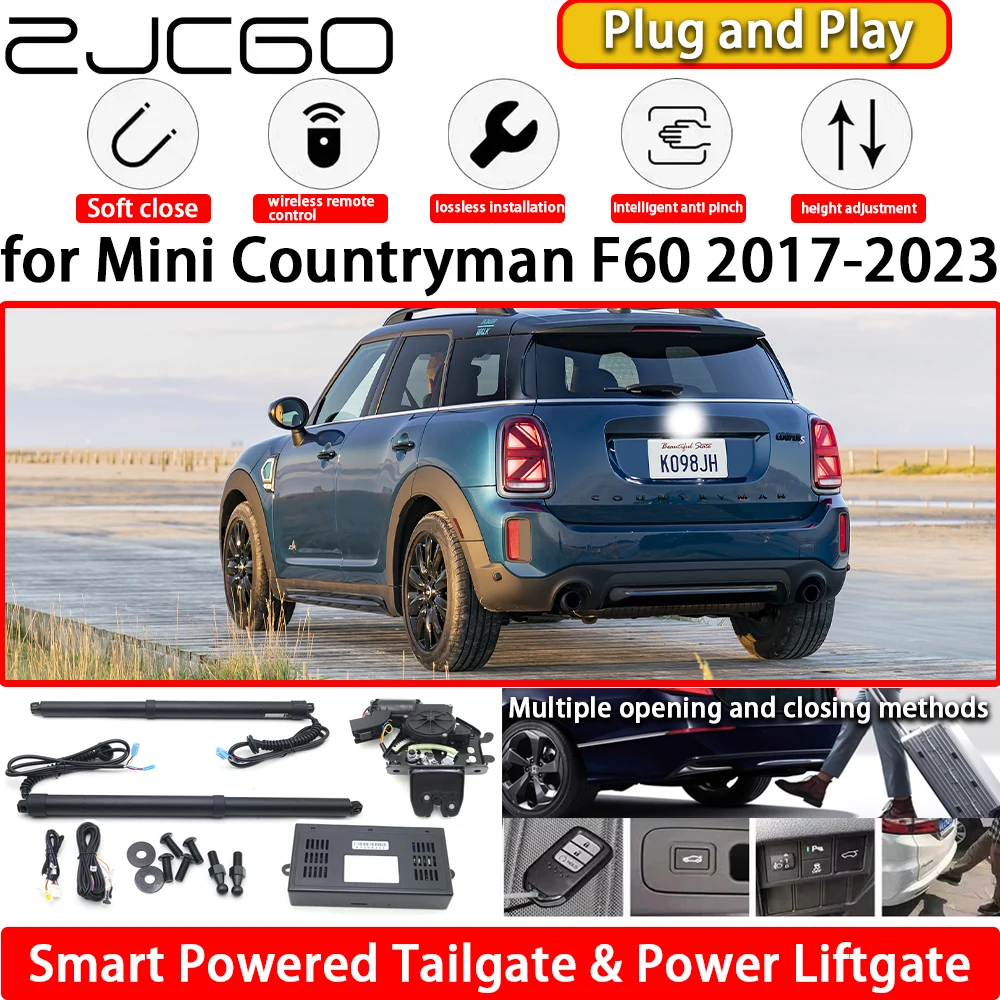 for Mini Countryman F60 2017-2023 OEM Automatic Electric Powered Tailgate Power Liftgate Tail Gate Lift Kit System Plug & Play
