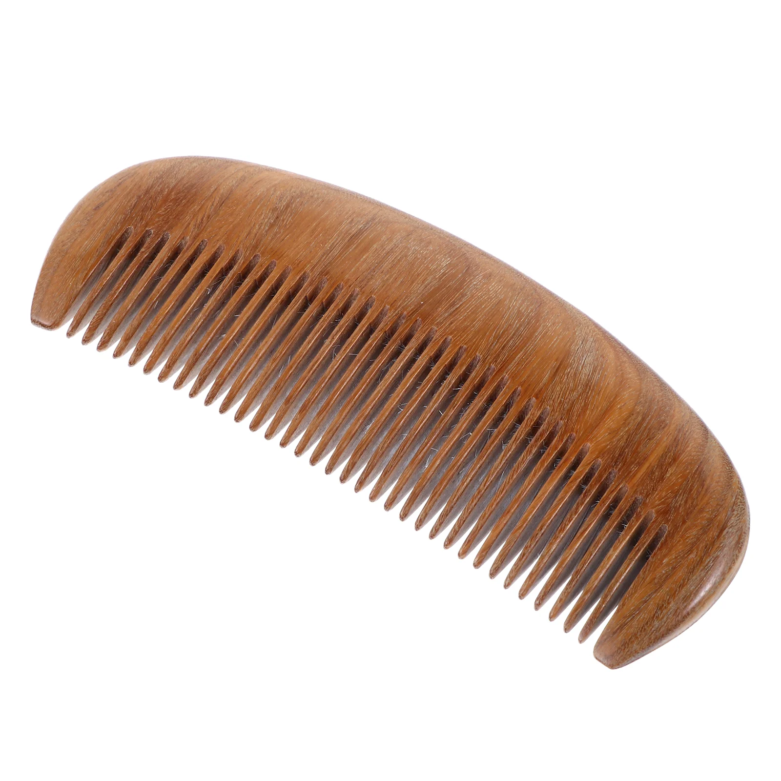 

Modeling Green Sandalwood Moon Hair Comb Women's Beard for Birthing Scalp Massage Combs