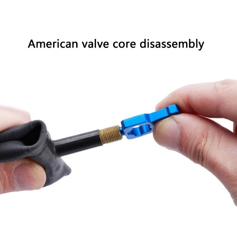 

Road Bike Valves Removal Wrench Bicycles Tubeless Valves Removal Tool Valves Cores Disassembly Installation Tool Enduring
