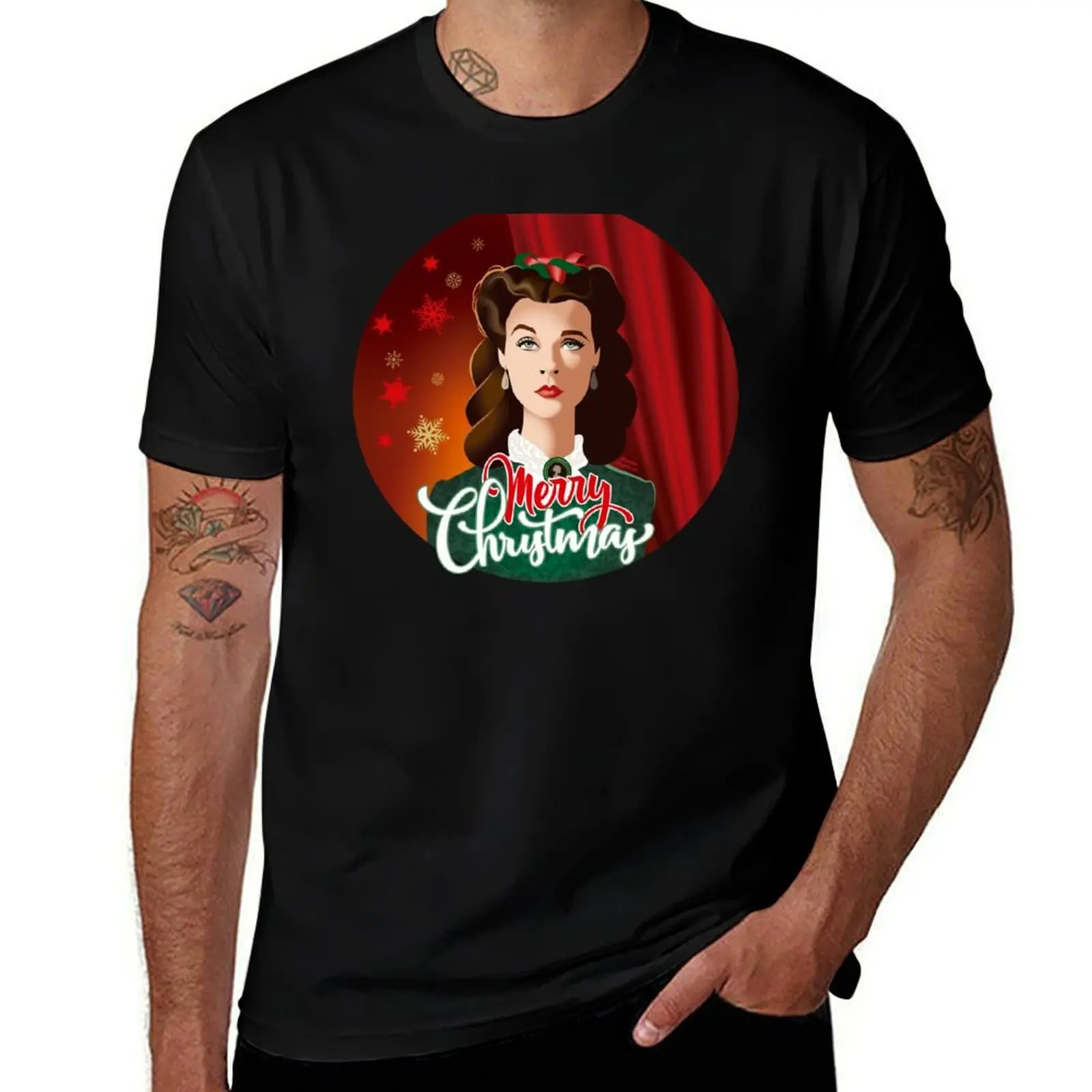

Merry Scarlett Christmas T-Shirt anime t shirts for man man t shirts for men printed t shirts for man T-Shirt