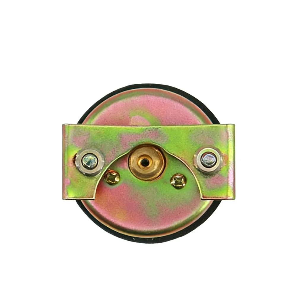0-3.5kg cm Gauge 52mm Pressure Gauge Heavy Equipment Repair Engine Oil Pressure Measurement Diagnostic Tool Iron Construction