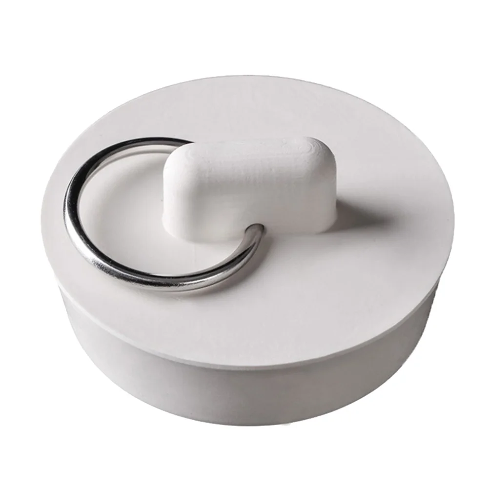 

6pcs Water Sink Stopper Set Rubber Drain Plugs With Hanging Ring For Kitchen Bathroom Bathtub Laundry Slop Sink Pool Suction Cup